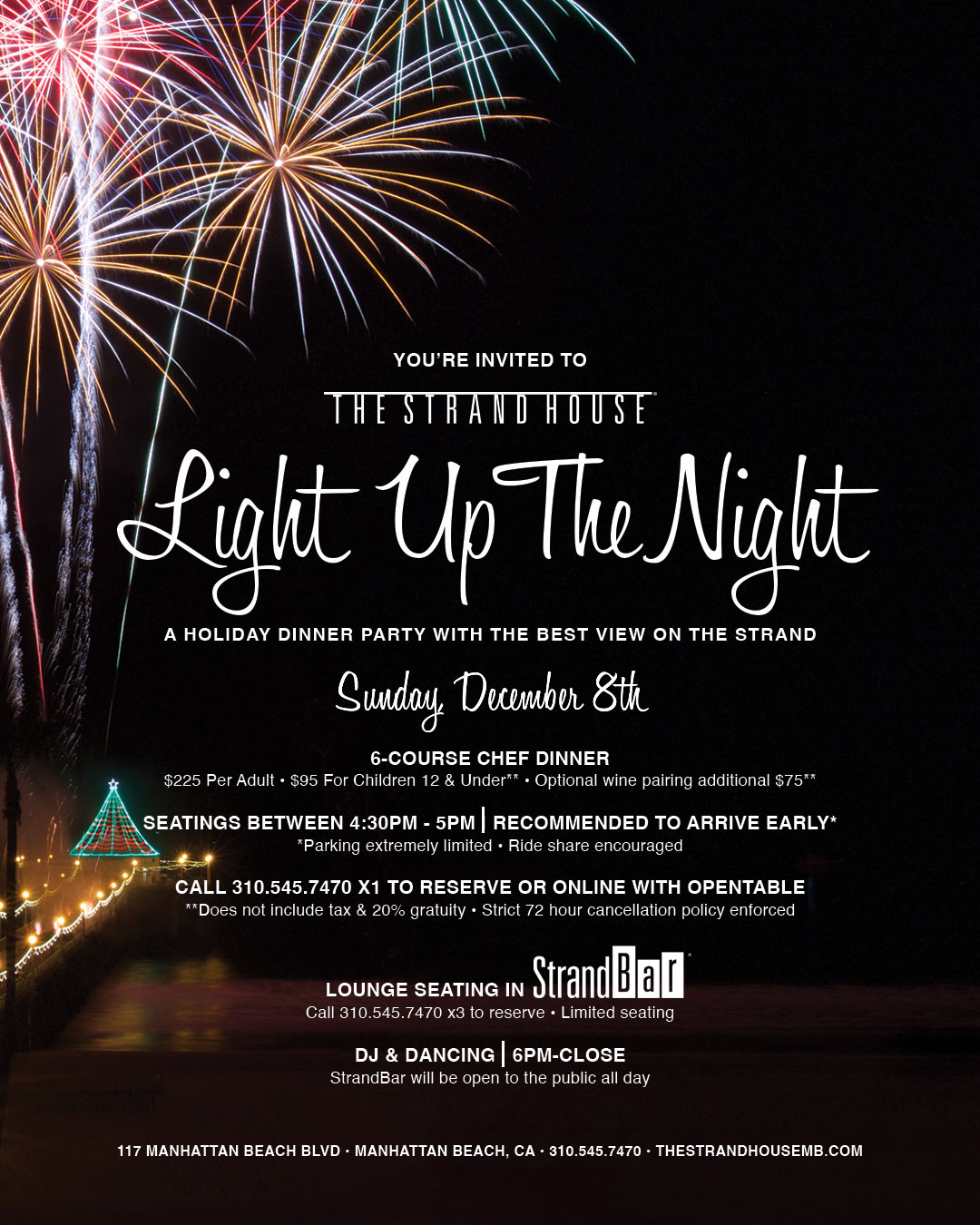 light up the night promotional poster